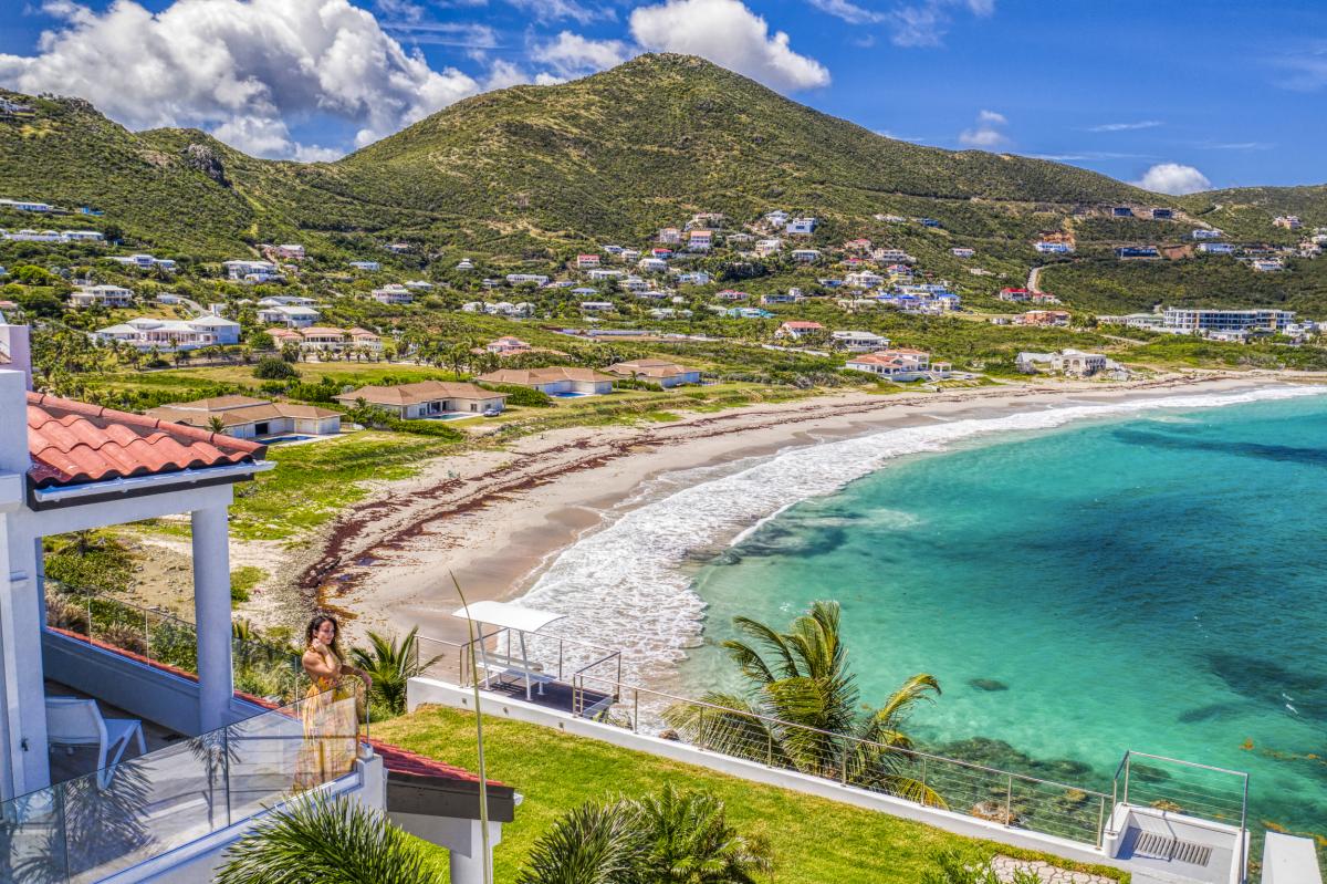A louer villa 6 chambres Guana Bay Saint Martin_ Vue d'ensemble - 42
